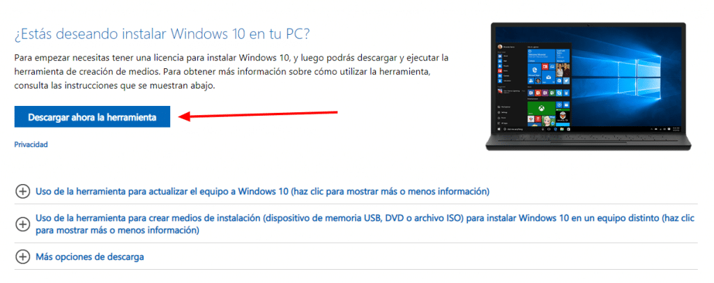 Descarga Windows 10  ISO 20H2 01