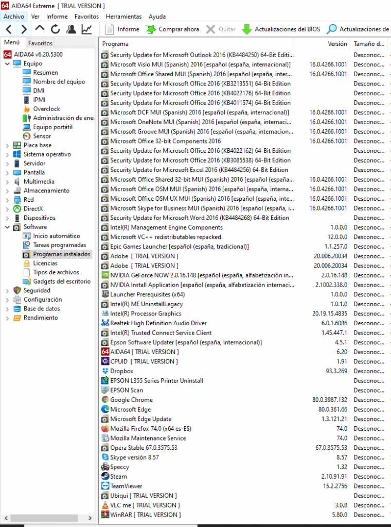 PROGRAMAS PARA DETECTAR HARDWARE DE MI PC