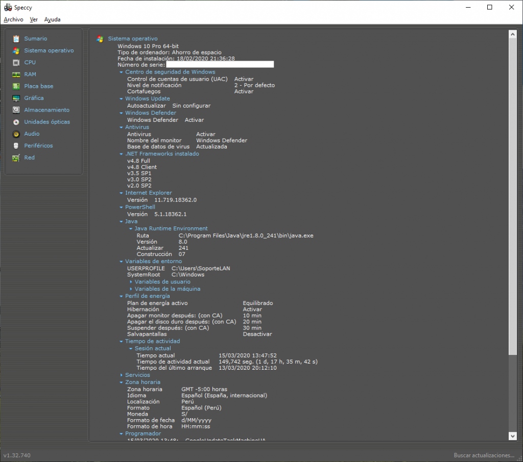 PROGRAMAS PARA DETECTAR HARDWARE DE MI PC